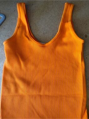 Zara Ribbed Tank Bodysuit
